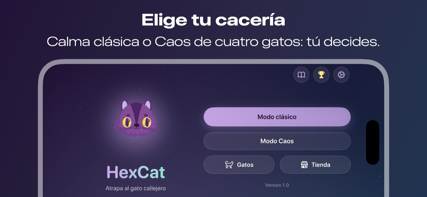 Captura de pantalla de HexCat 5